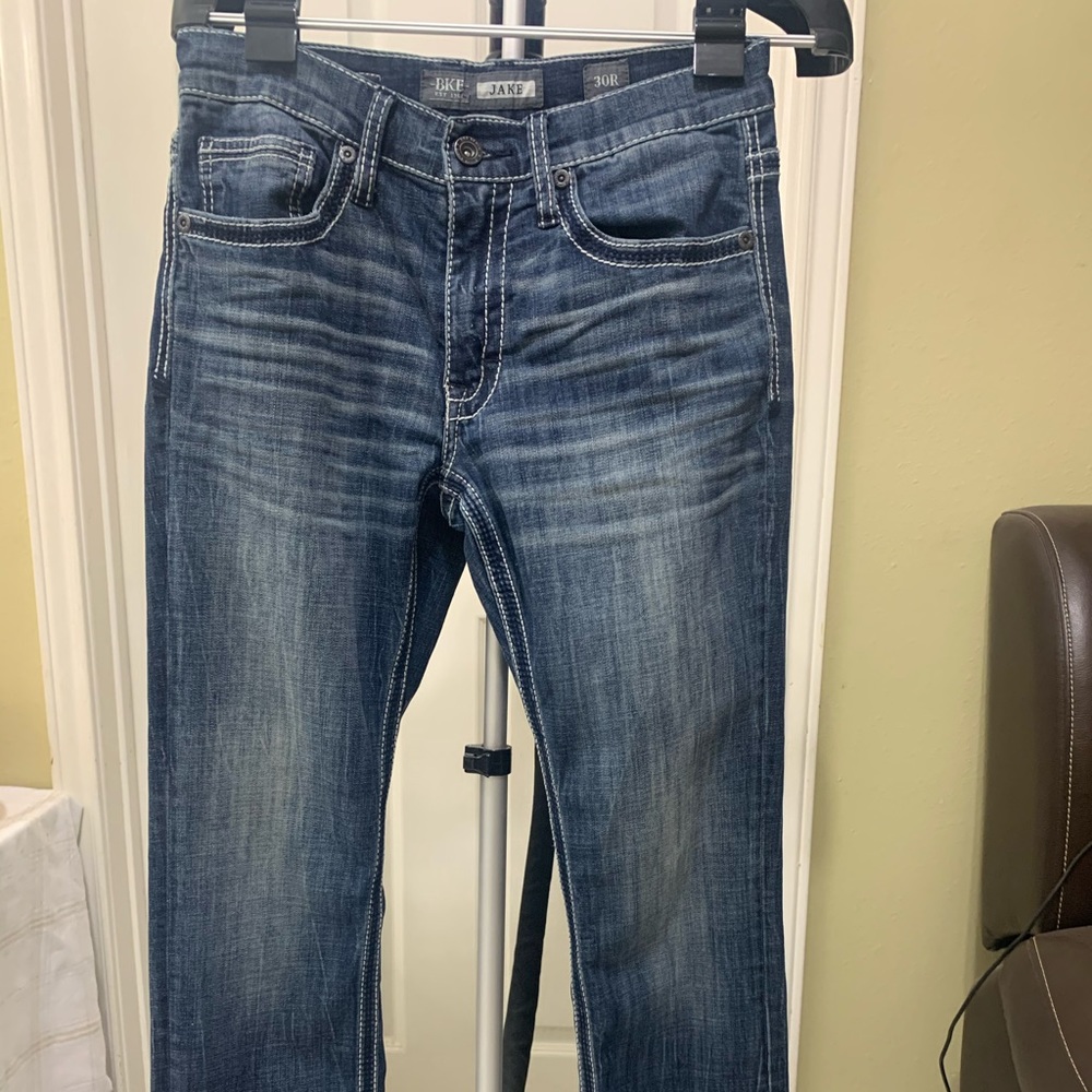Buckle jeans